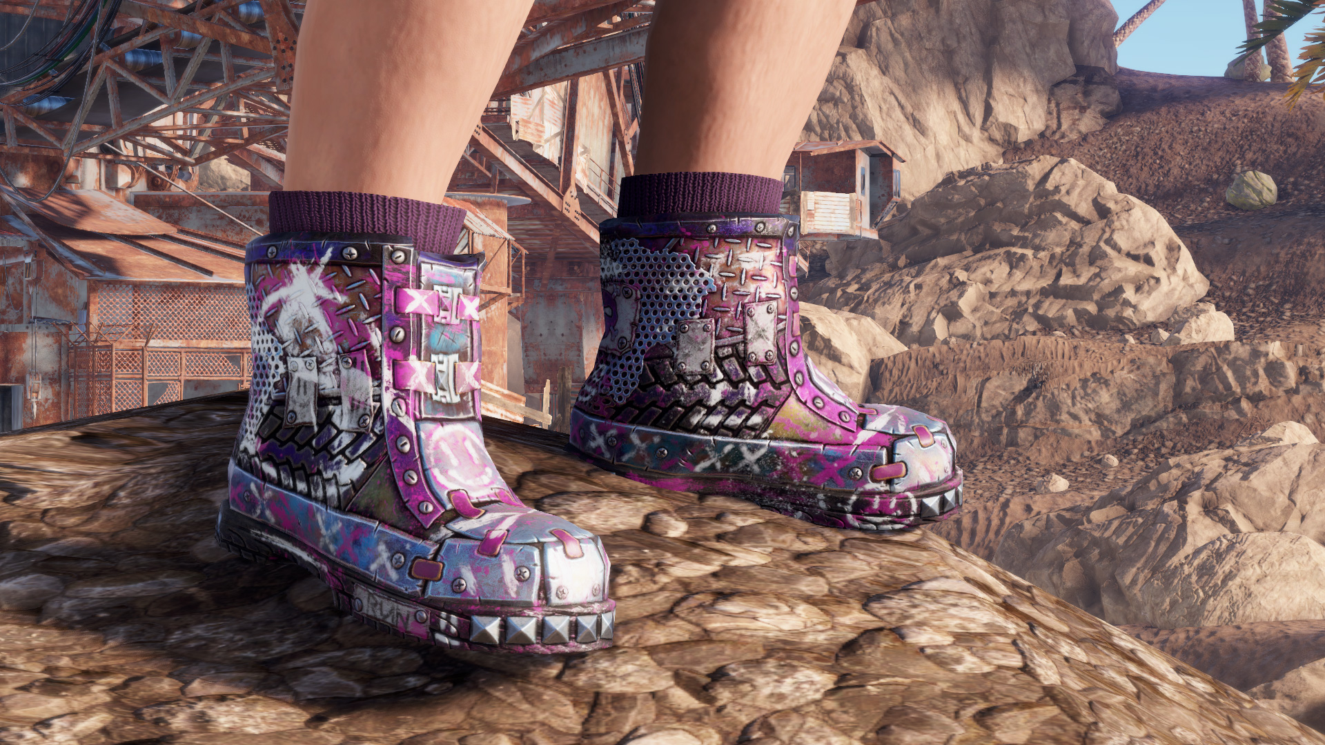 Apocalyptic Knight Boots thumbnail 2