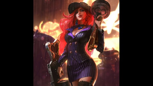 Steam Workshop::Mafia-Miss-Fortune-Splash-Art-Update-HD-4k-Wallpaper- Background-Official-Art-Artwork-League-of-Legends-lol