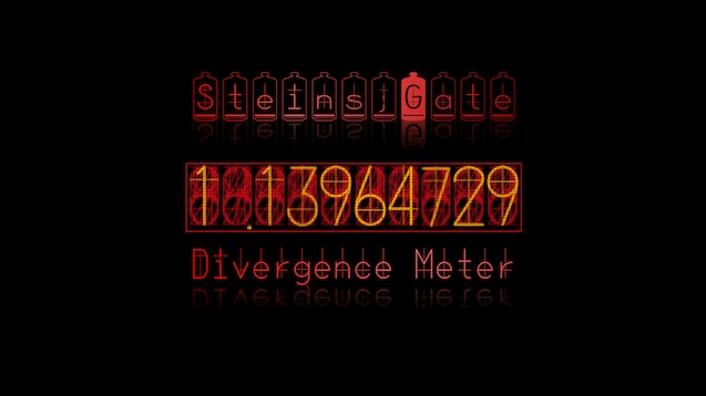 Steam Workshop::Steins;Gate Divergence Meter