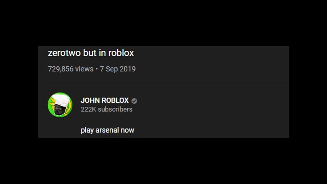 John Roblox Zero Two Id