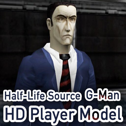 PC / Computer - Half-Life - G-Man - The Models Resource