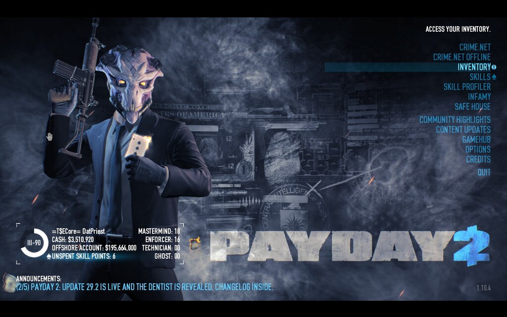 Steam Community Screenshot The Crossbreed New Mask From Payday 2 E3 Humble Bundle