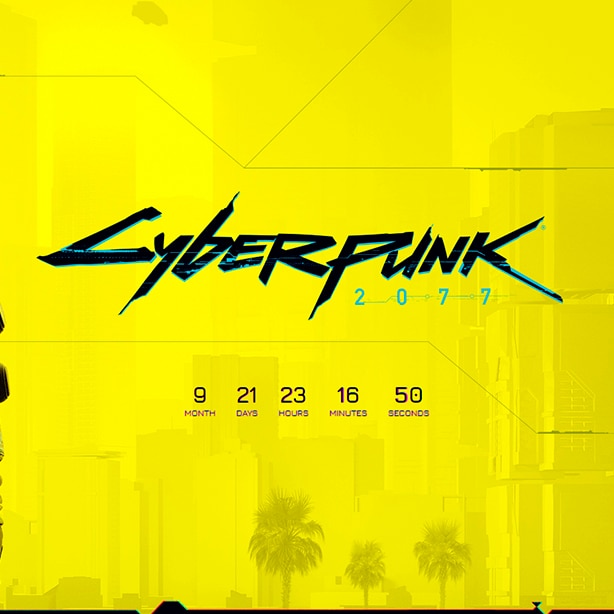 Cyberpunk 2077 Realtime Countdown Full HD