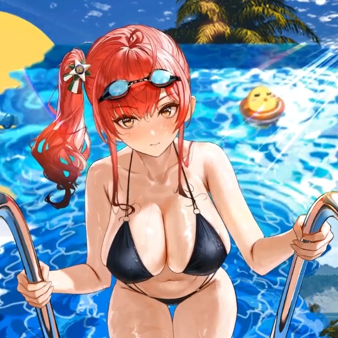 Azur Lane Zara Pool Coincidence Live2D