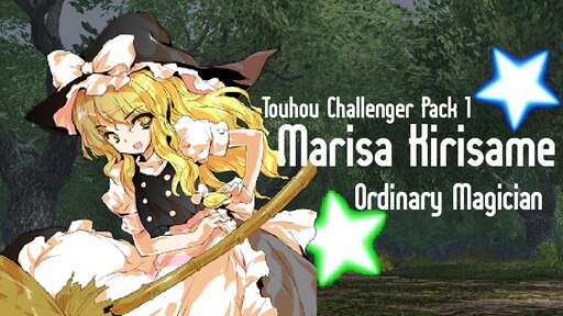 Steam Workshop::[OLD] Marisa Kirisame - Touhou Challenger Pack 1