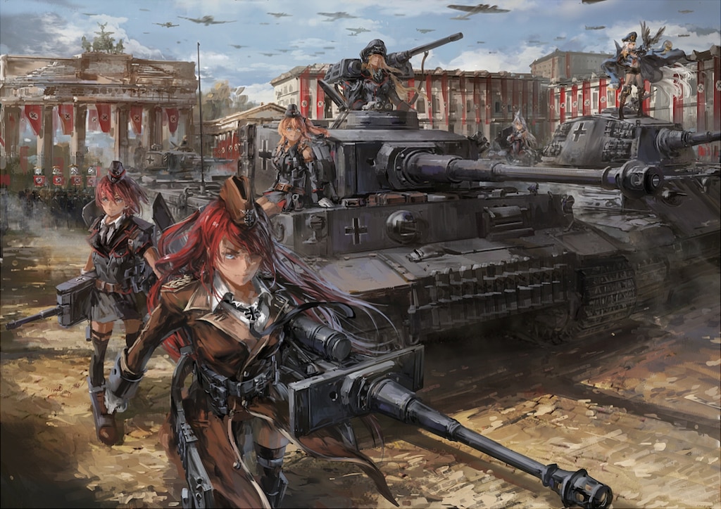 Metal Waltz: Anime tank girls on Steam