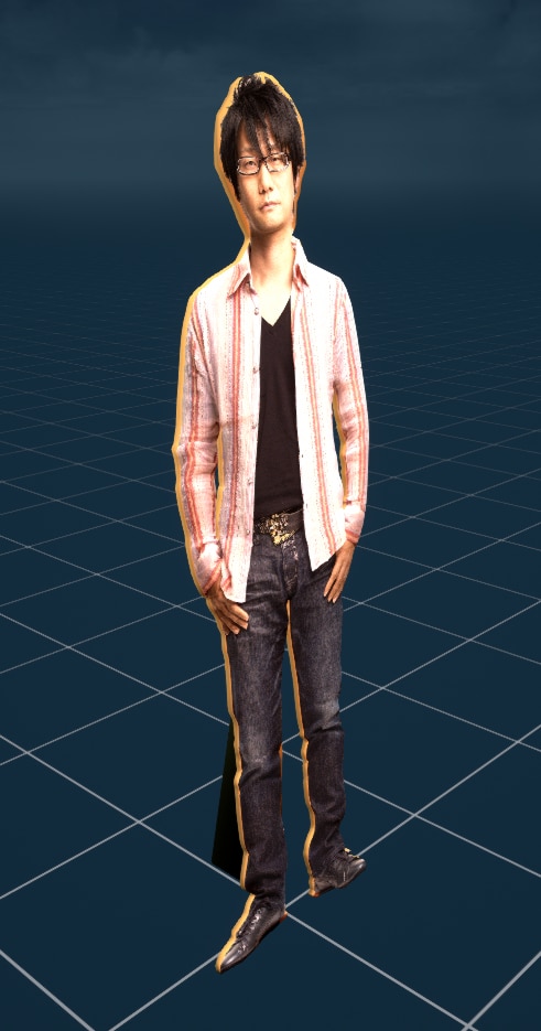 Life Size Cutout Hideo Kojima Jeans