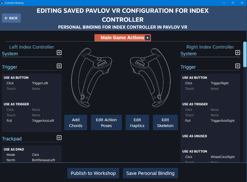Steam Community Guide :: to edit bindings for Pavlov VR