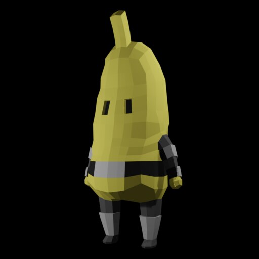 Steam Workshop::Banana Knight [LOW POLY]