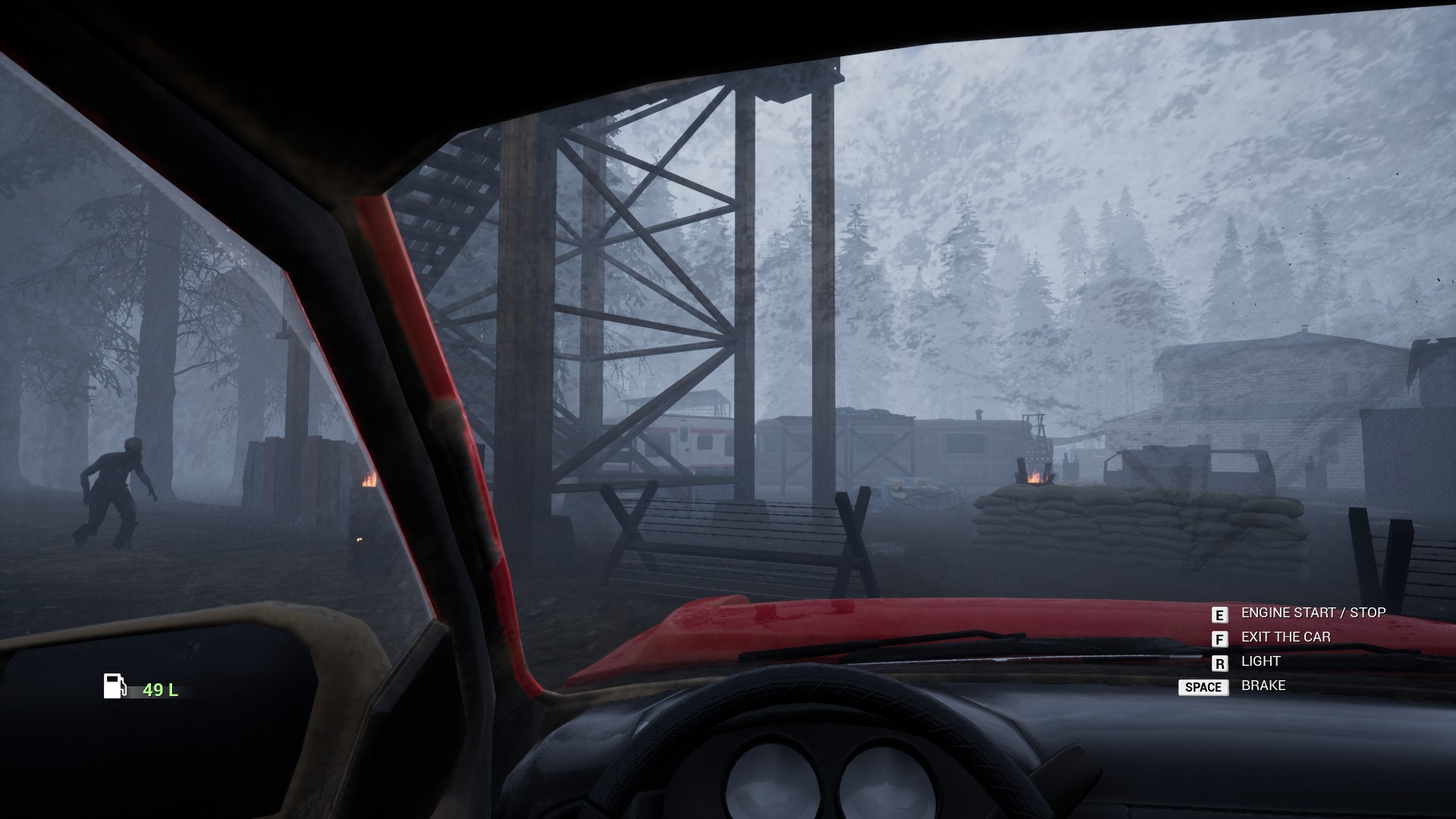 Mist survival машина