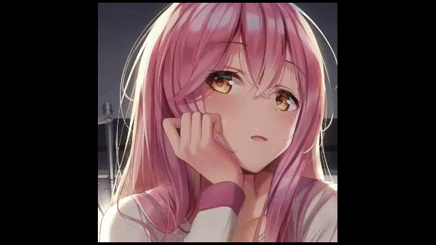 Steam Workshop::Pink Hair Anime-Girl Standing In Balcony II 2560x1080