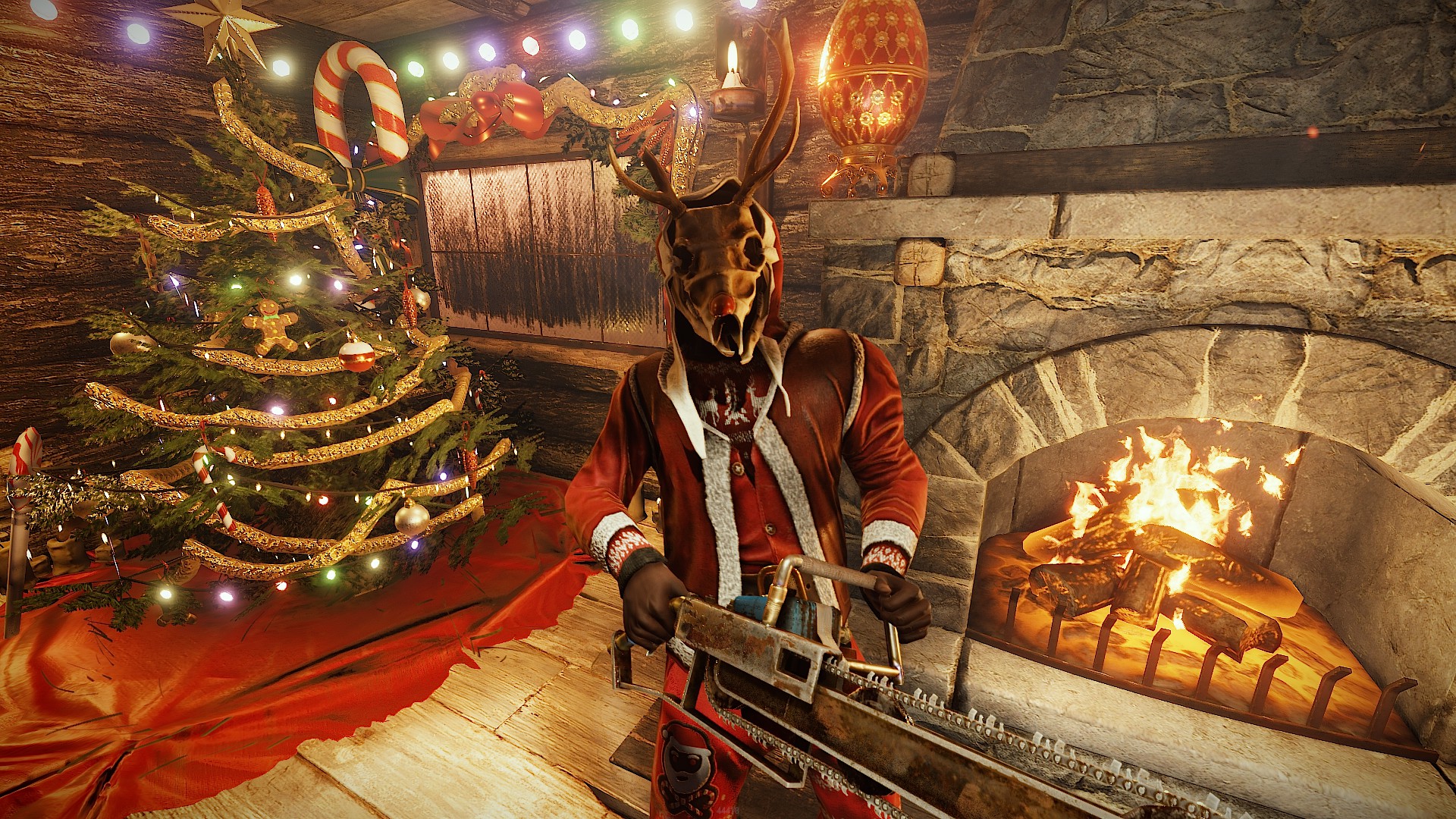 Rudolph Skull Mask thumbnail 4