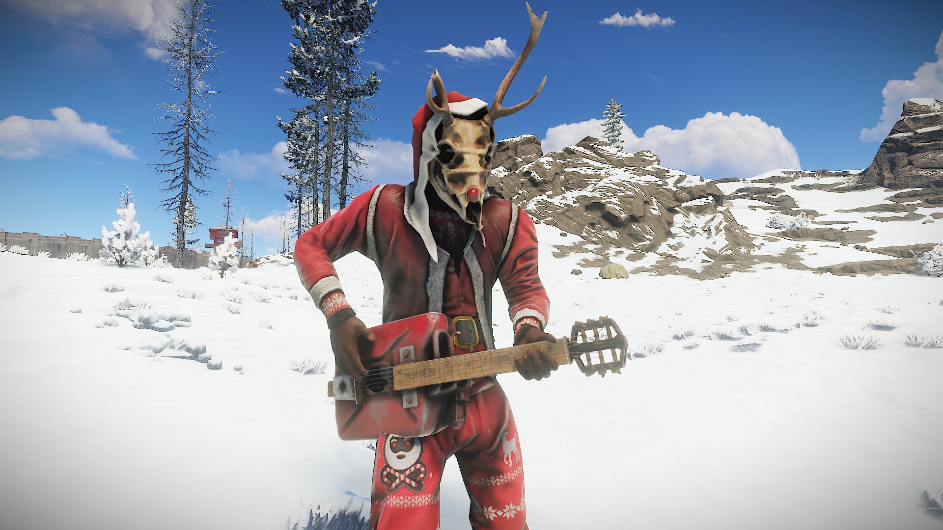 Rudolph Skull Mask thumbnail 6
