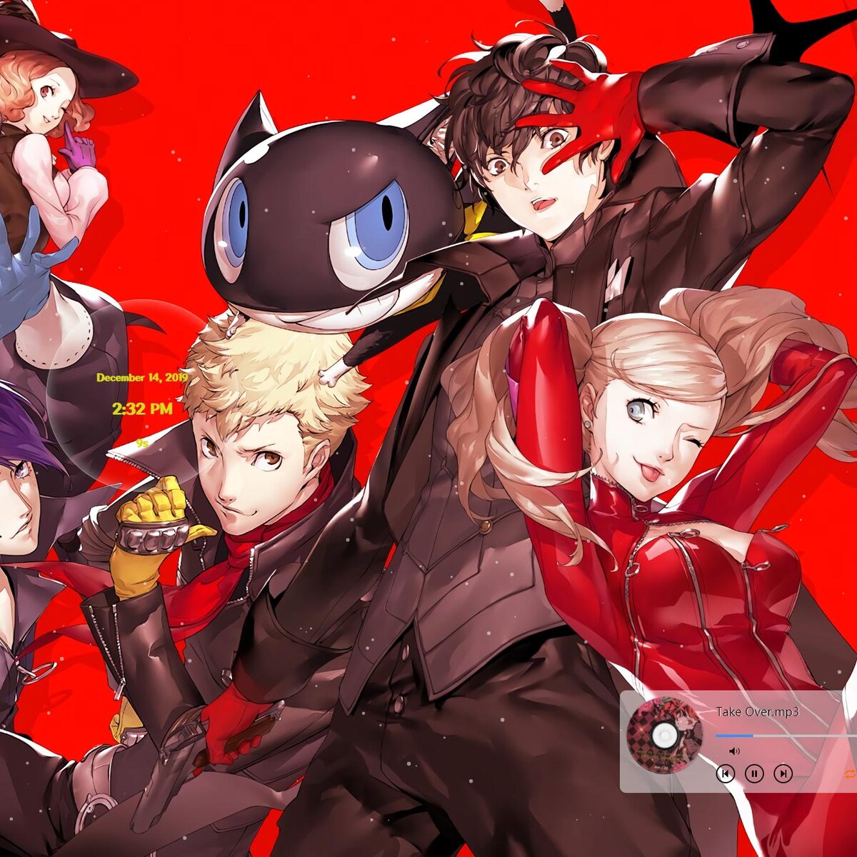 Persona 5 The Royal P5R女神异闻录5皇家版动态主题修改版