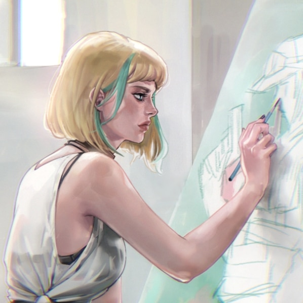 [R6S] Ela and her Art Studio by SUISUI