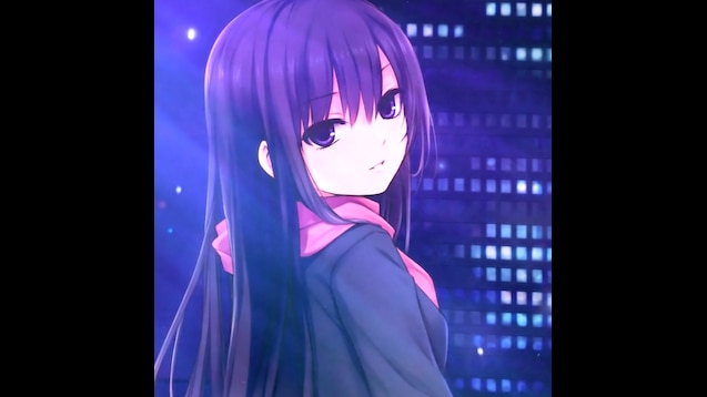 Steam Workshop Anime Girl Purple Hair