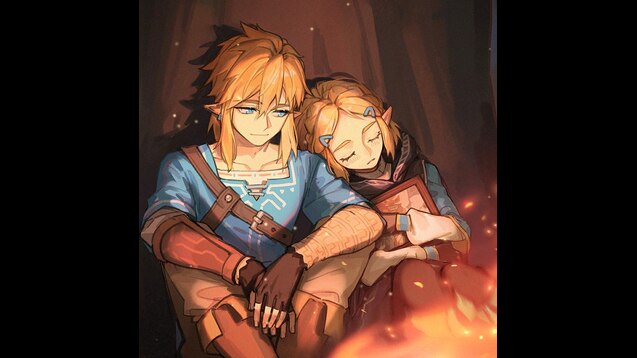 Steam Workshop::Link and Zelda resting (♪♪) (music)