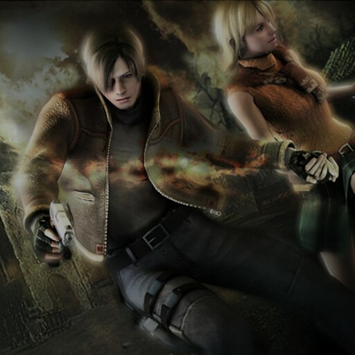 Resident Evil 4 Wallpaper: Leon and Ashley - Minitokyo