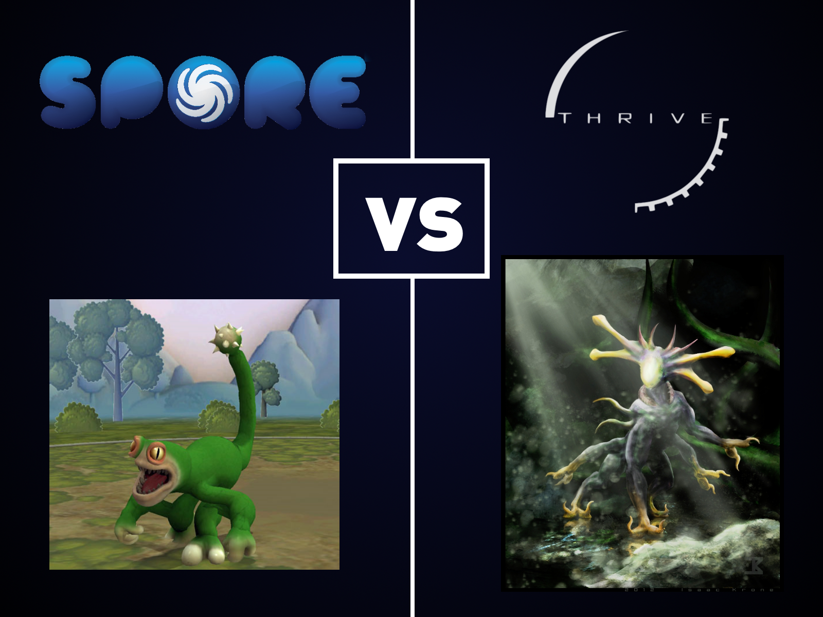 Steam Community :: :: Spore vs Thrive