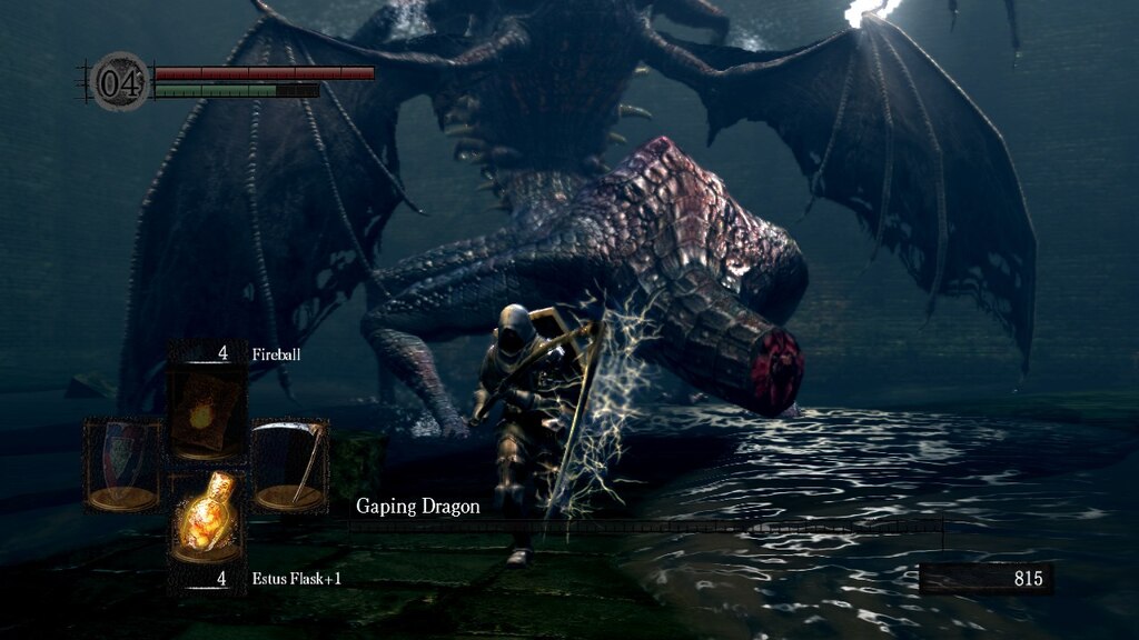 dark souls gaping dragon
