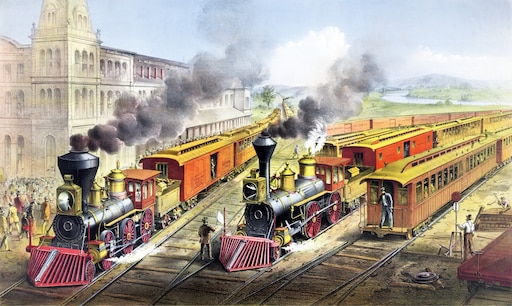 Steam rail history фото 44