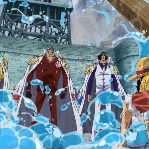 Steam Workshop::One Piece: Luffy vs 3 Admirals