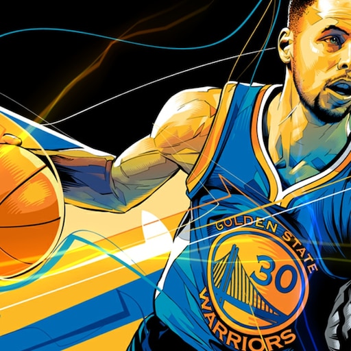 Download Stephen Curry For Three Wallpaper