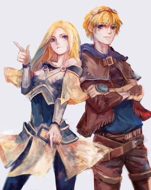 Steam Community :: :: Lux and Ezreal <3.