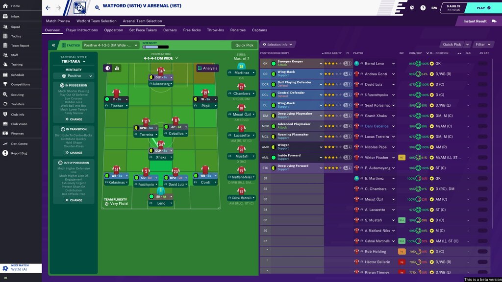 Football deals manager touch