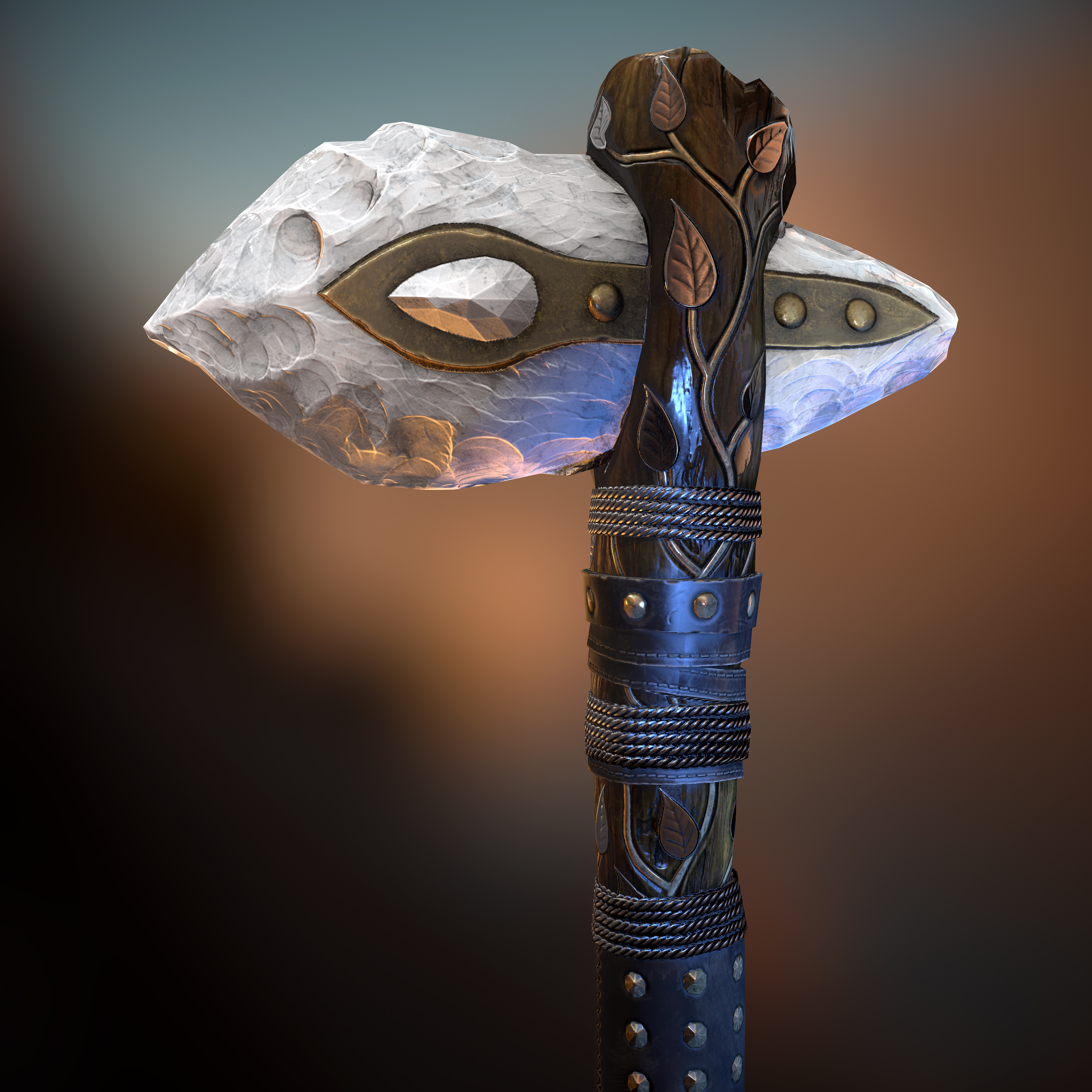 Silver Leaf Stone Hatchet screenshot 1
