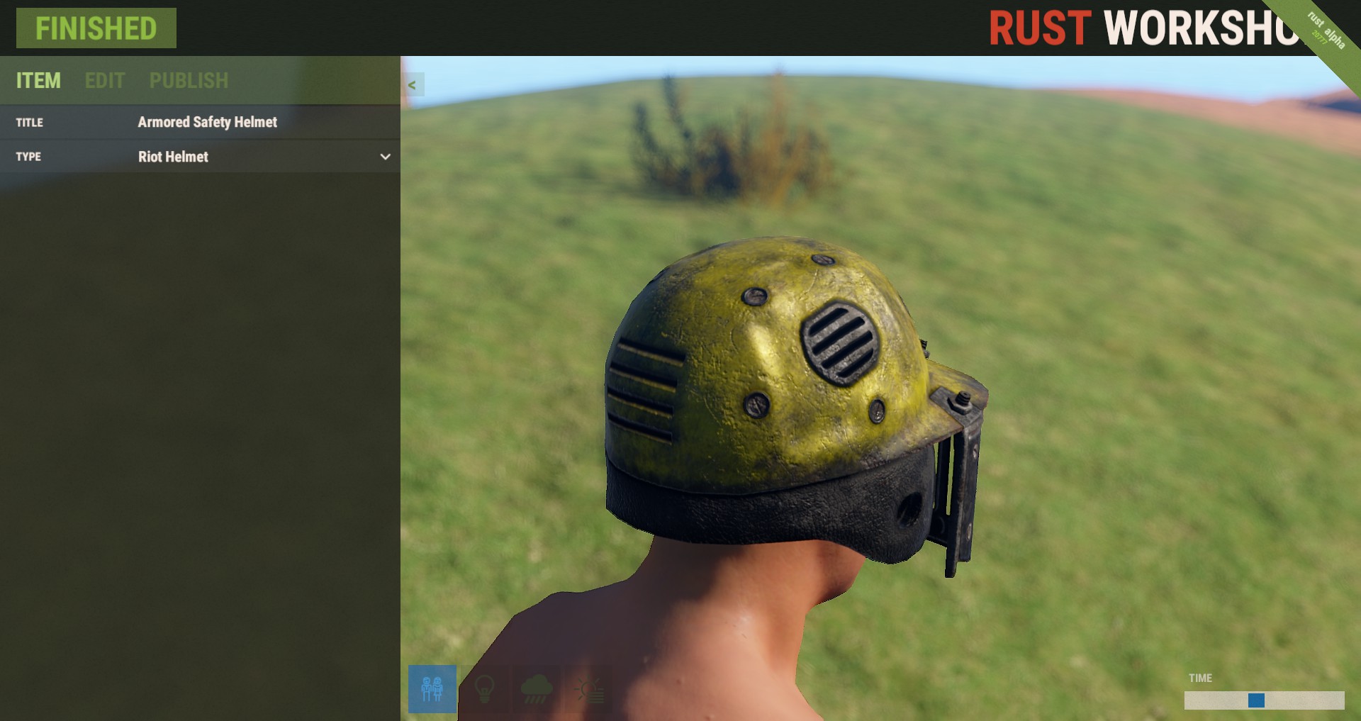 Blast Shield Helmet thumbnail 3