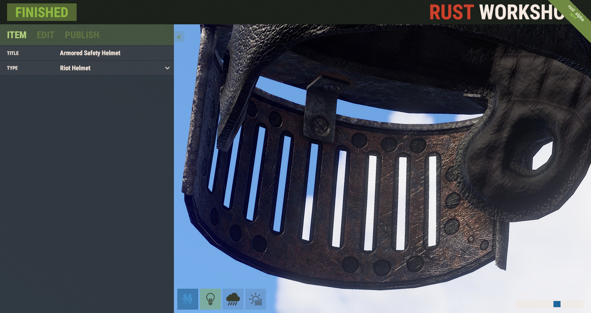 Blast Shield Helmet thumbnail 4