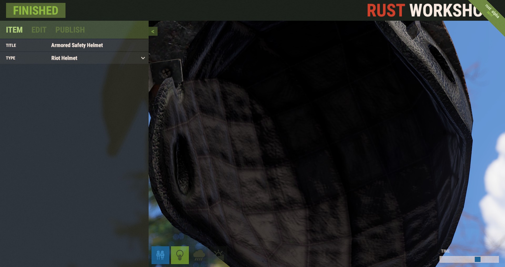 Blast Shield Helmet thumbnail 5