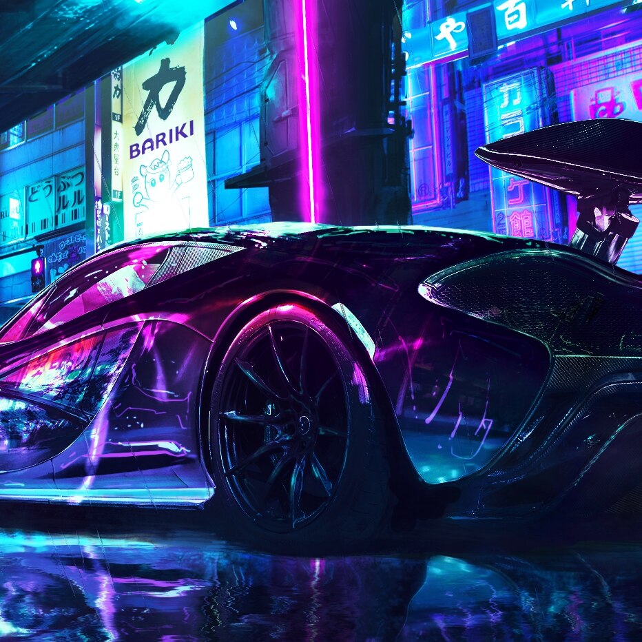 Cyberpunk car v.2.0 02.6.2019