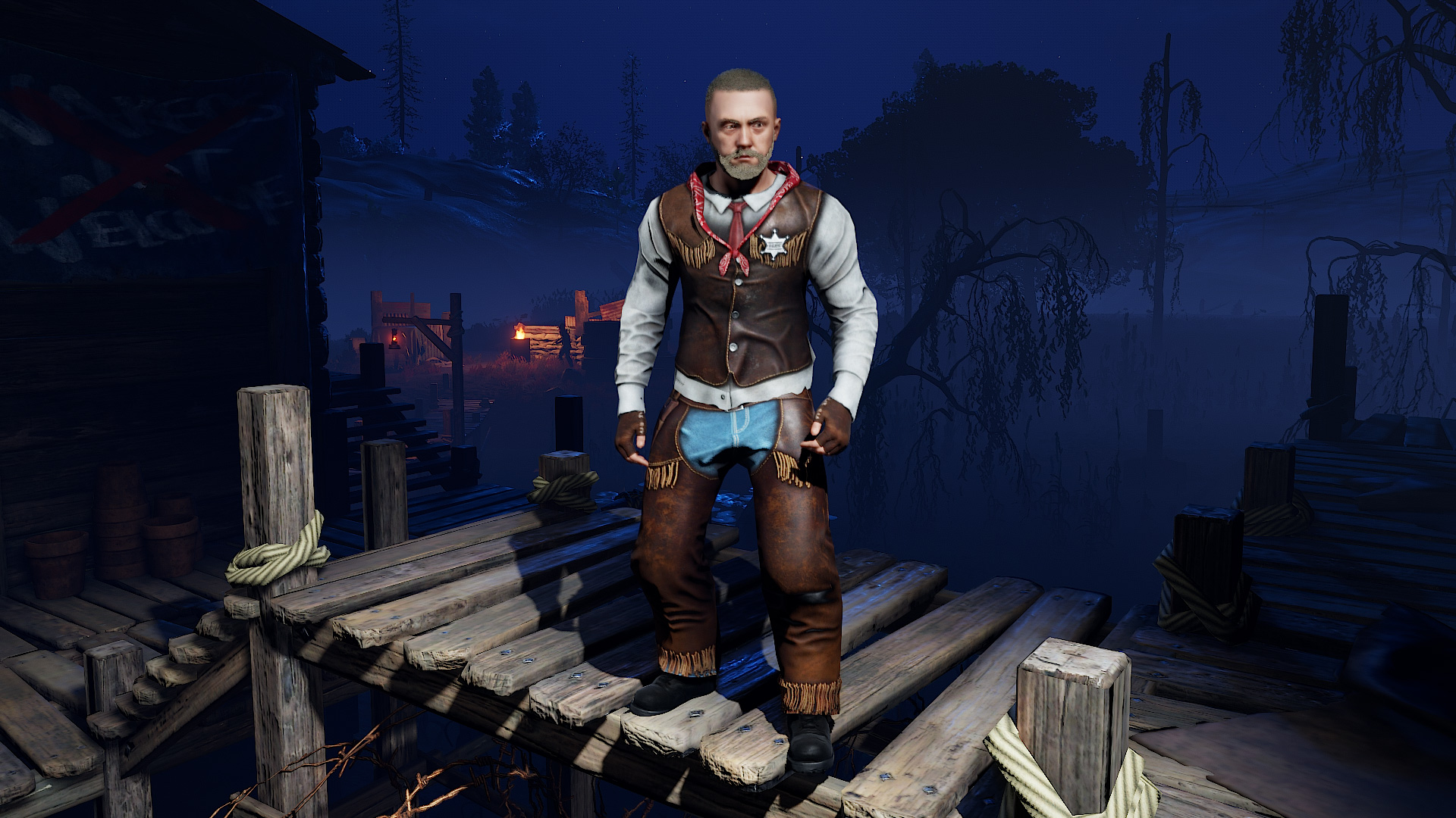 Cowboy Sheriff Hoodie screenshot 1