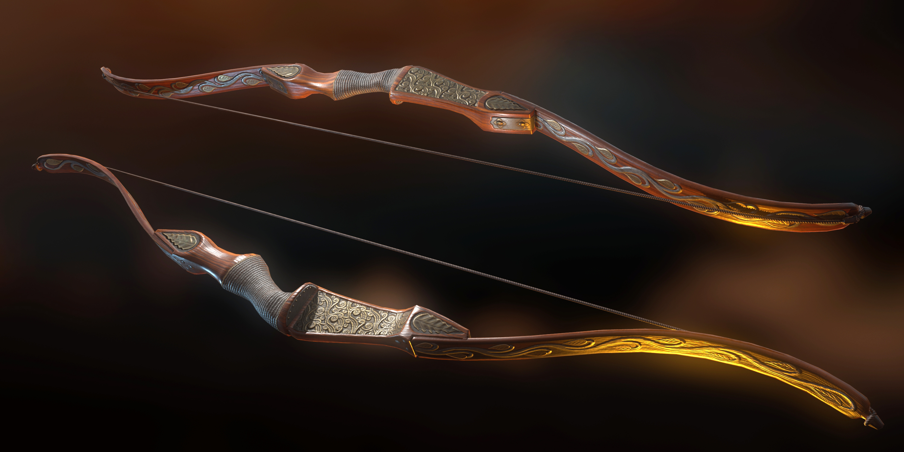 Golden Leaf Bow thumbnail 4
