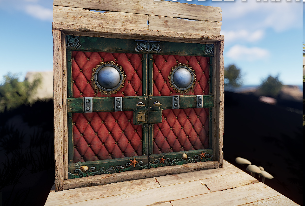 Pirate Ship Wooden Double Door thumbnail 2