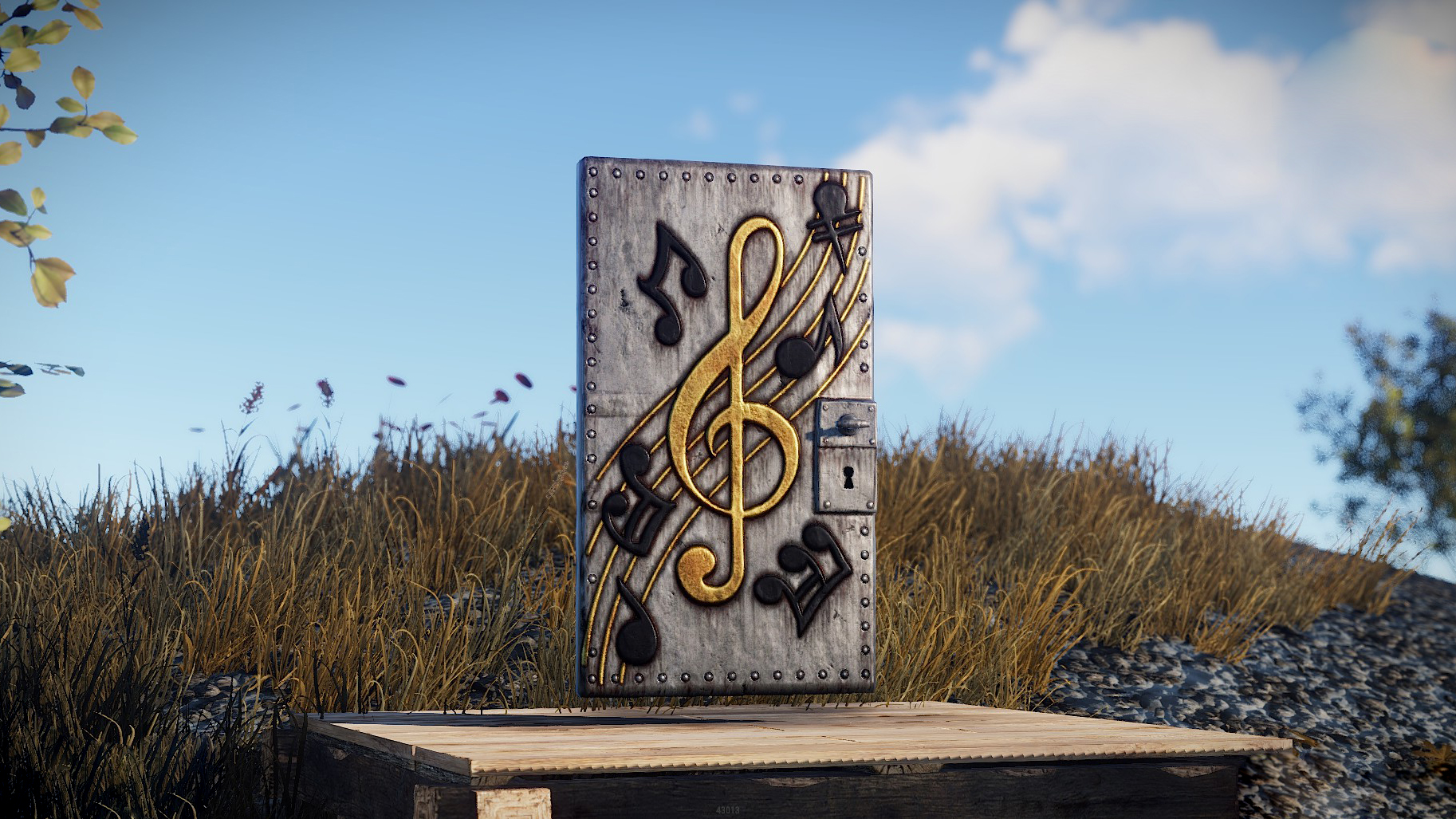 Musical Notes Door thumbnail 2