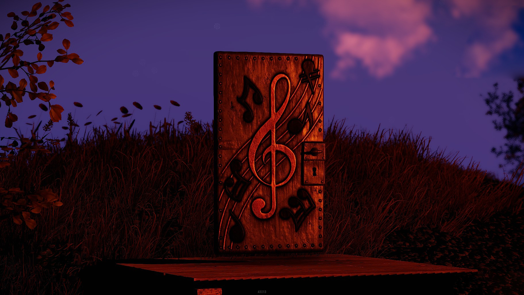 Musical Notes Door thumbnail 4