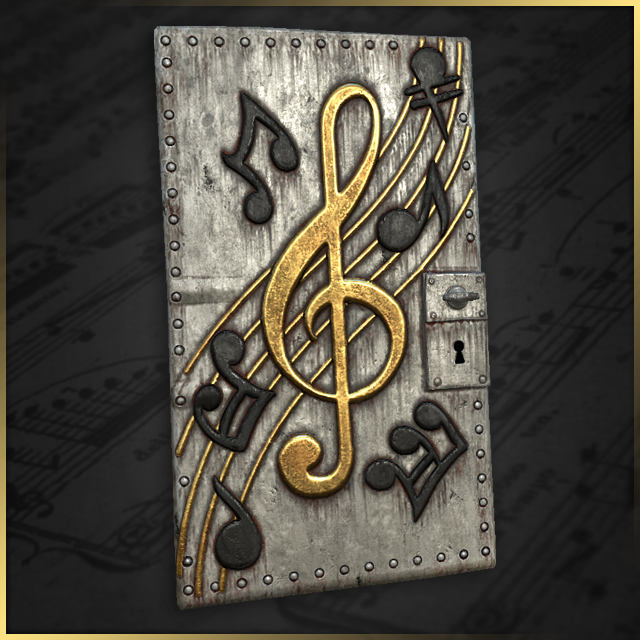 Musical Notes Door screenshot 1