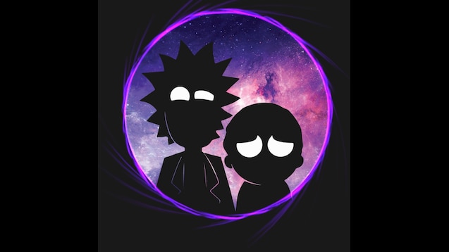 Steam Workshop::Rick And Morty in Space - 4K wallpaper