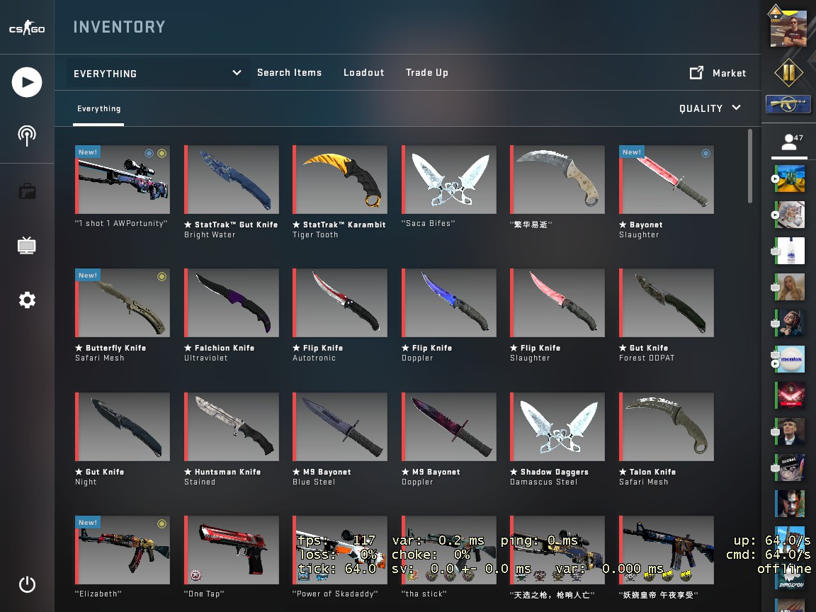 Карта для просмотра скинов в кс го мастерская