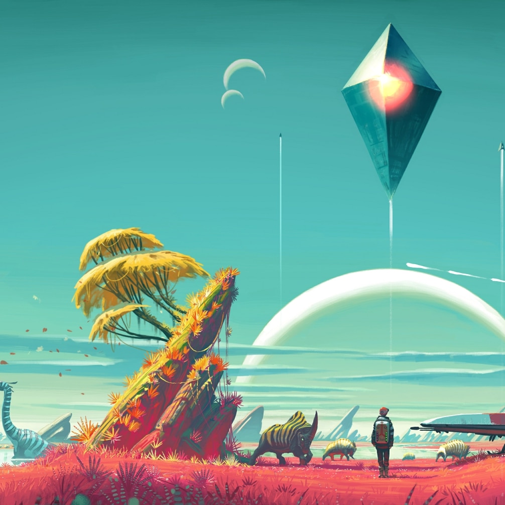 No Man's Sky animated wallpaper