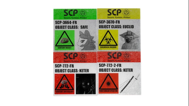 Steam Műhely::[SCP] SCPs Labels Materials