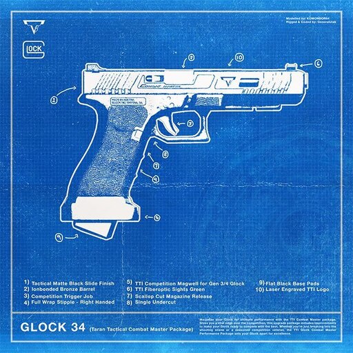 Steam Workshop::Taran Tactical Glock 34 Combat Master (John Wick