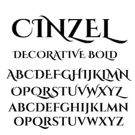 Steam Workshop Cinzel Decorative Bold Font