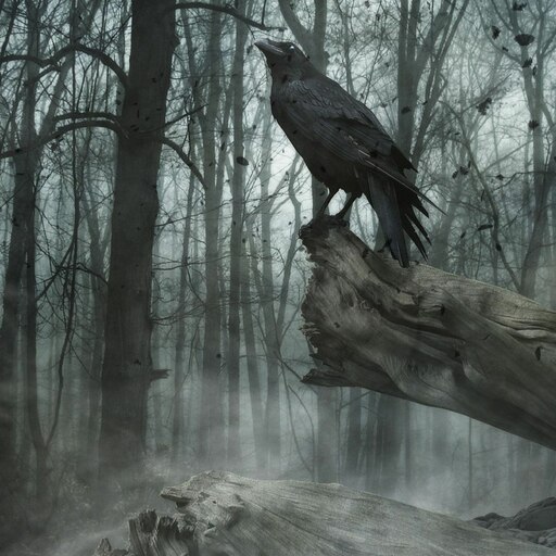 Лес ворон фото Лес ворон фото