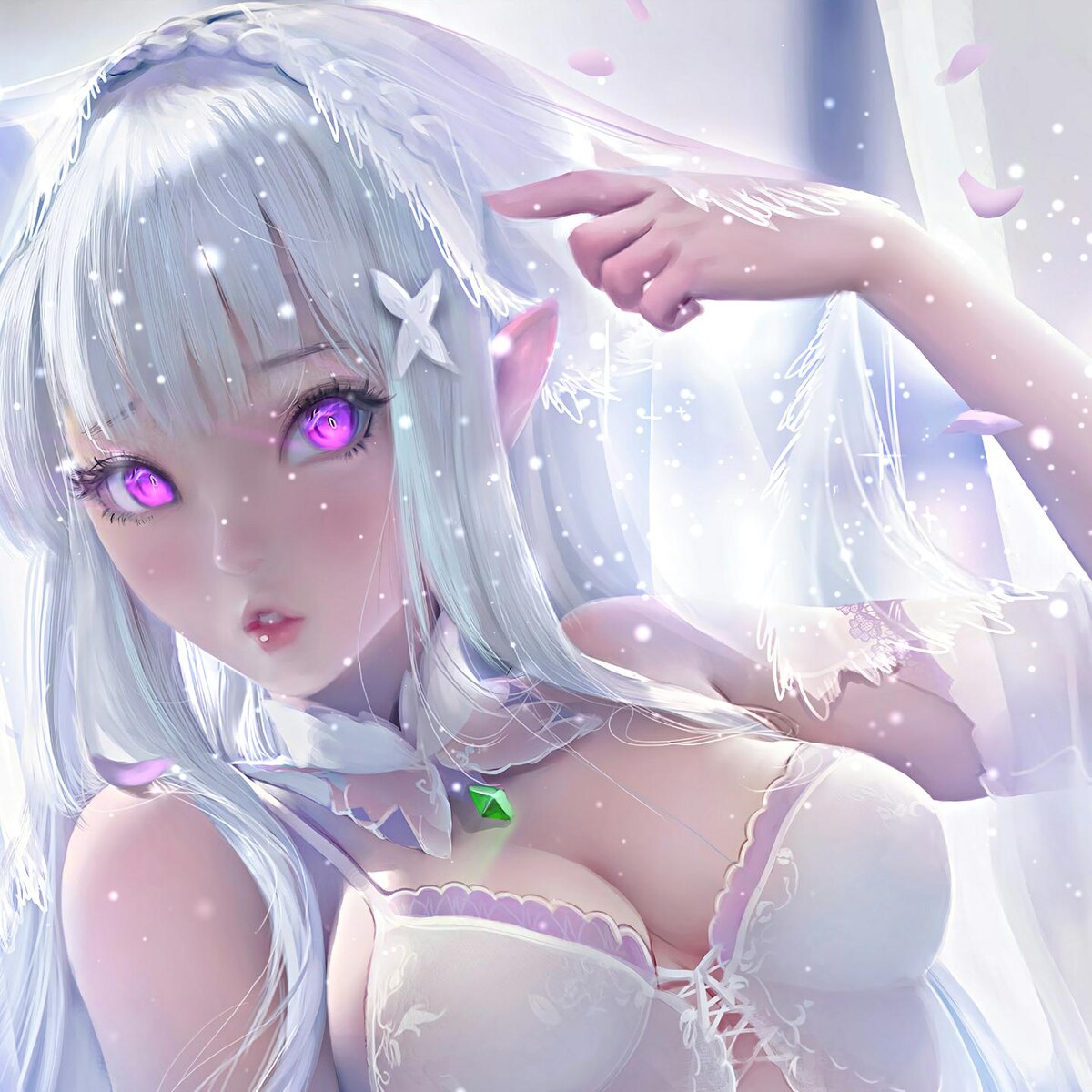 Emilia - Re:Zero [Animated]