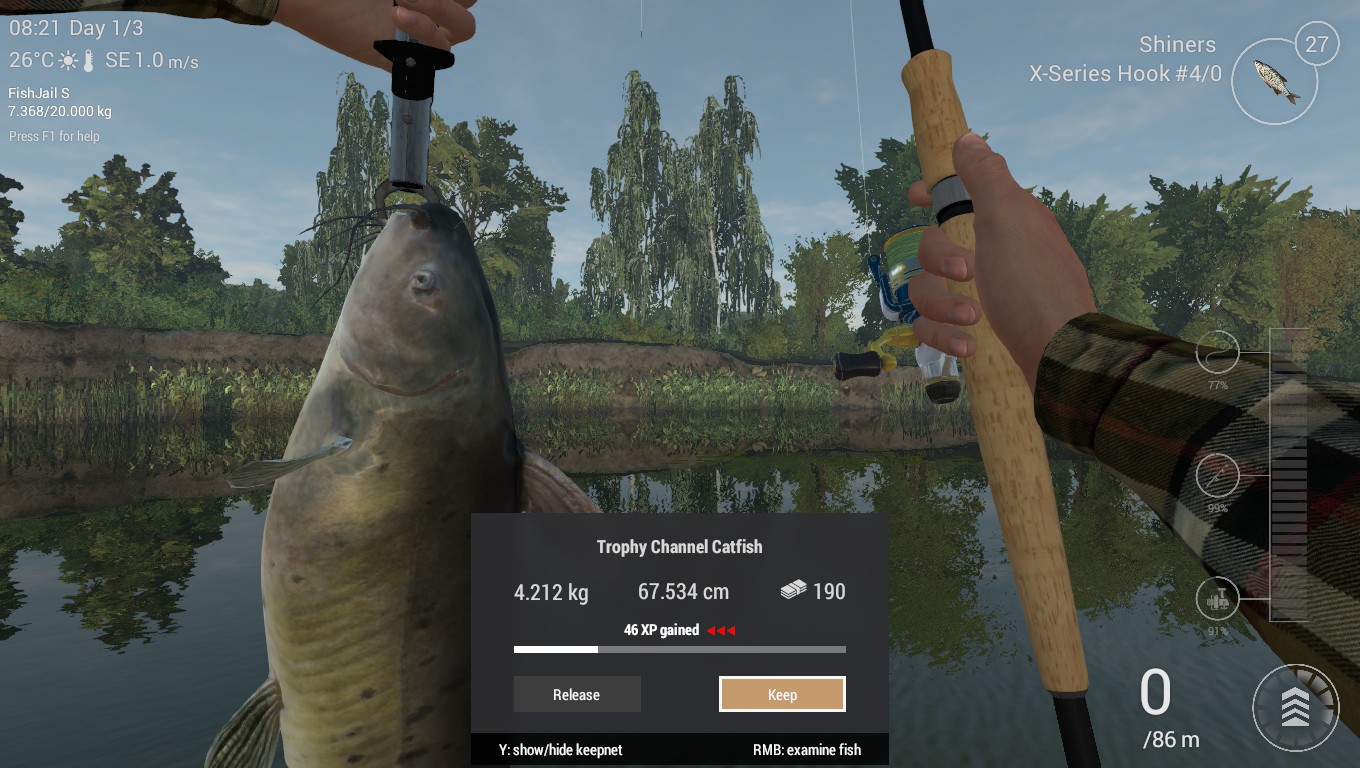 how to play steam fishing planet