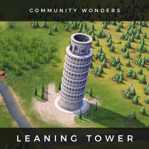 Steam Workshop::Leaning Tower of Pisa (World Wonder)